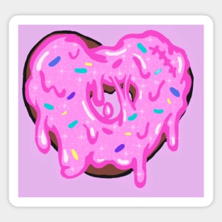 Glitter donut no. 1 Sticker